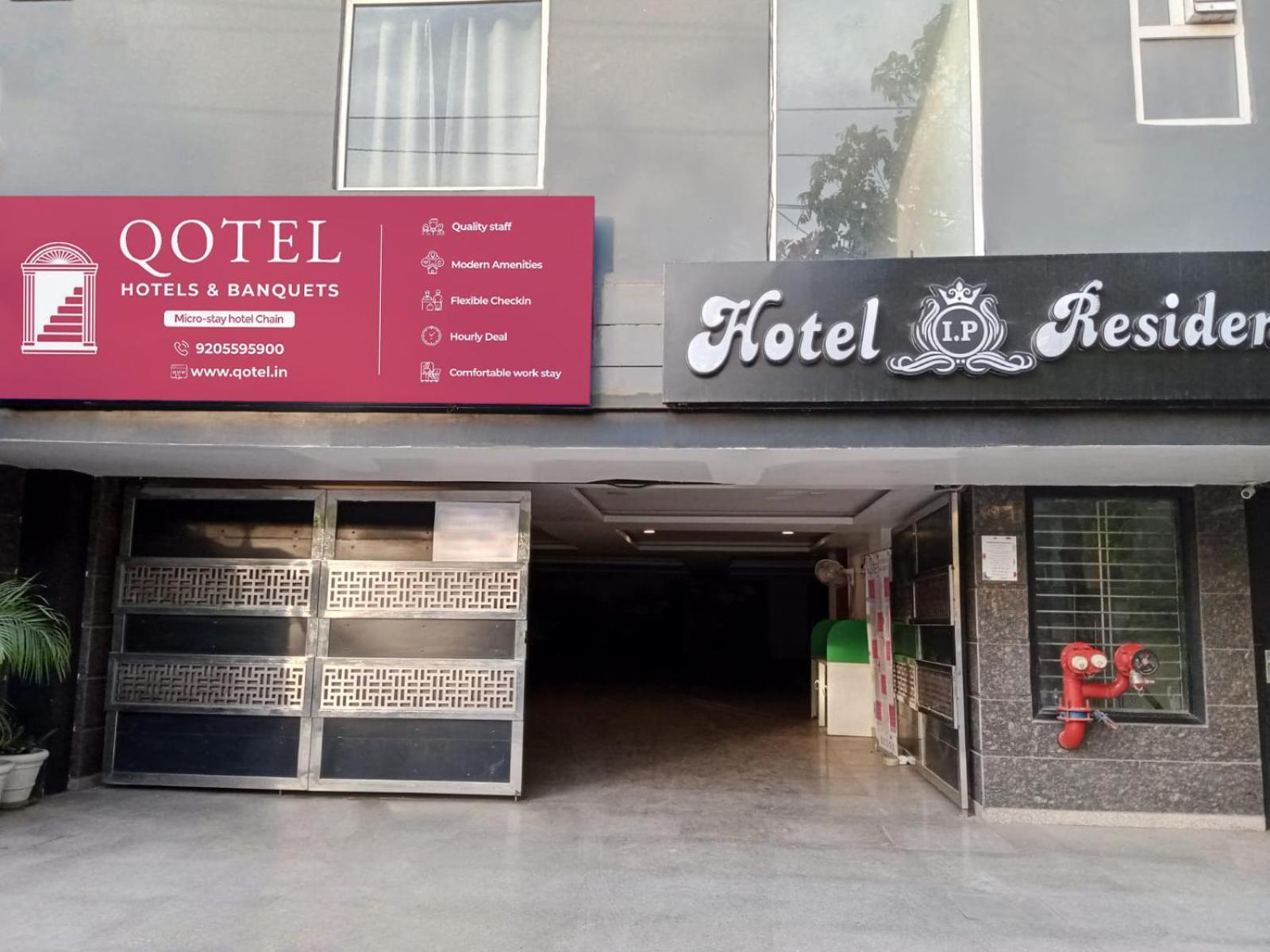 Qotel Hotel Ip Residency East Delhi Preet Vihar Нью-Дели Экстерьер фото